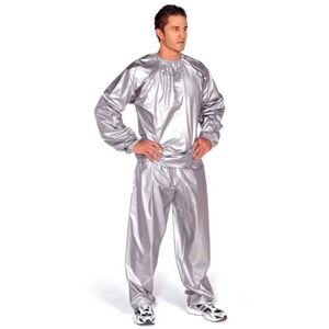 Hubnoucí sauna oblek EVERLAST PVC stříbrný