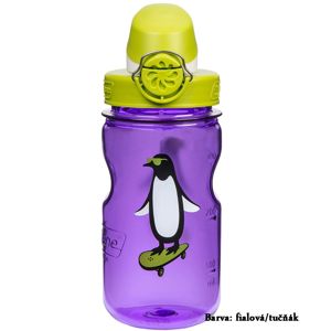 Nalgene Clear Kids OTF 350 ml - Purple Penguin