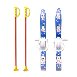 Baby Ski 70 cm - dětské plastové lyže - modré