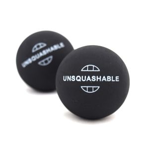 Squashové míčky UNSQUASHABLE - 2ks - červená tečka 
