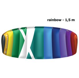 Kite komorový CROSS Air rainbow - vel. 1,5 m