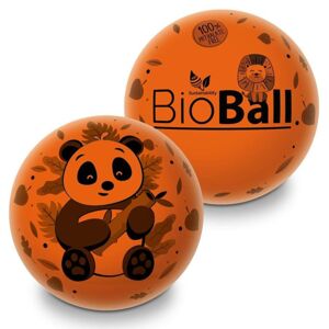 Míč dětský MONDO - Bioball Panda 23 cm - oranžový