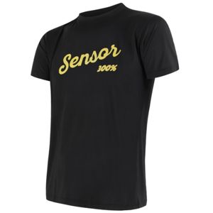 Sensor Coolmax Fresh Logo PT T Shirt Mens Black