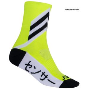 Sensor ponožky TOKYO reflex-černá-bílá