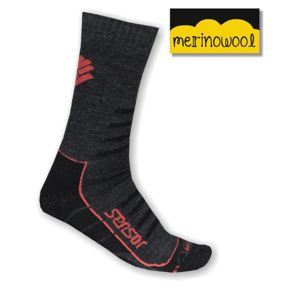 Ponožky SENSOR Merino Wool Hiking 3-5 černé