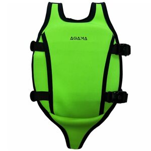 Plovací vesta AGAMA dětská zelená 3-6 (18-30 kg)